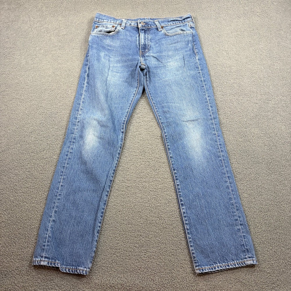 Levis Jeans Mens 33x32 Blue 511 Slim Fit Premium Denim 04511-2992 Stretch